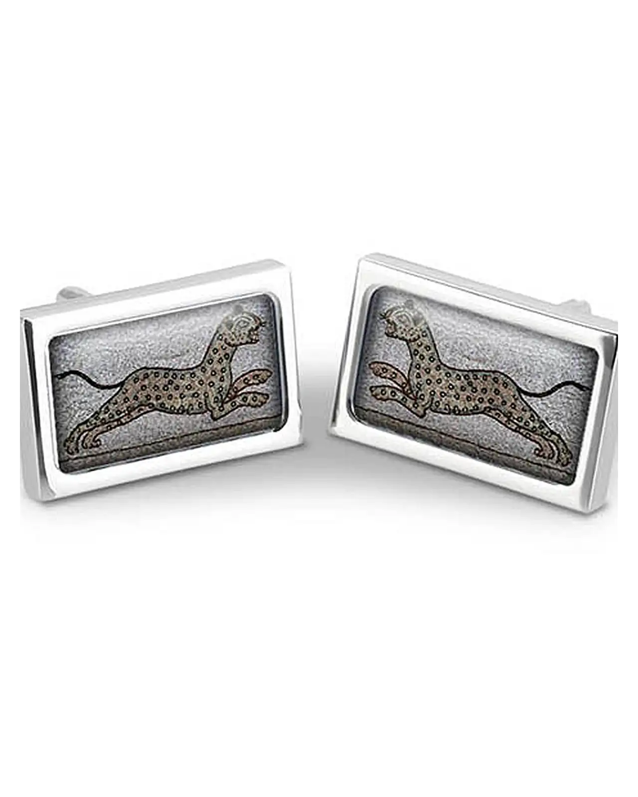 Others Fox and Chave Byzantine Leopard Cufflinks £29.00