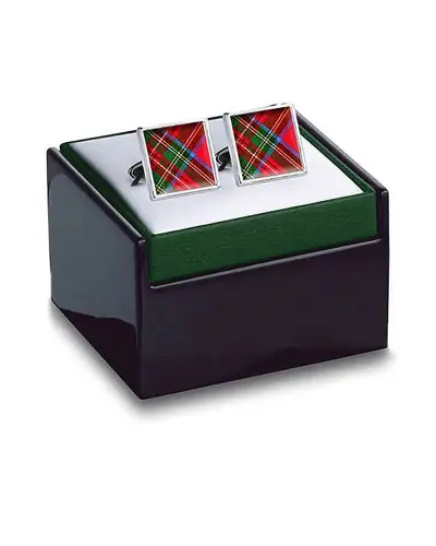 Royal Fox and Chave Tartan Royal Stewart Cufflinks £29.00