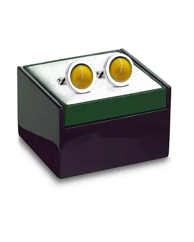 Others Fox and Chave Tennis Ball Cufflinks-FC-2405 £29.00