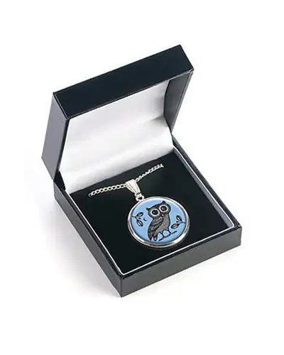 Pendants Fox and Chave Greek Owl Pendant £23.00