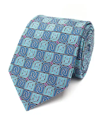 Celtic Knot Silk Tie | Fox and Chave FC LST 088 pair of Knot