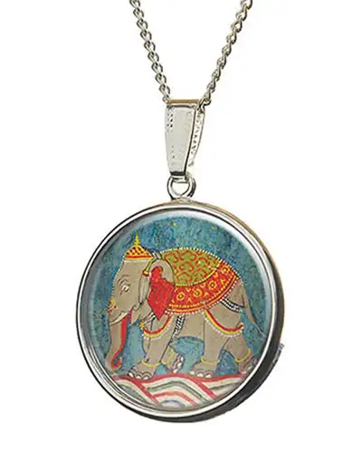Pendants Fox and Chave Mughal Elephant Pendant £23.00