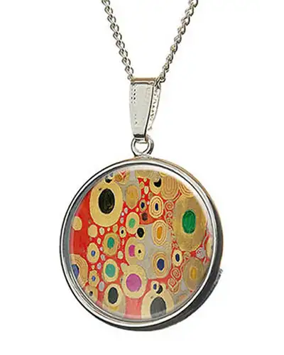 Pendants Fox and Chave Klimt Red Pendant £23.00