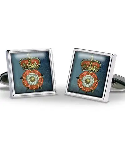 Royal Fox and Chave Tudor Rose and Crown Cufflinks £29.00