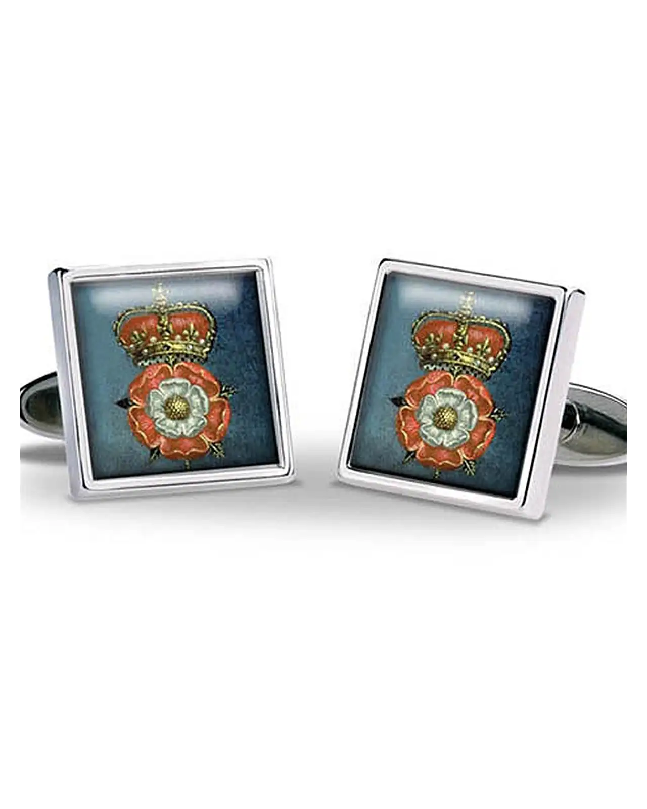 Royal Fox and Chave Tudor Rose and Crown Cufflinks £29.00