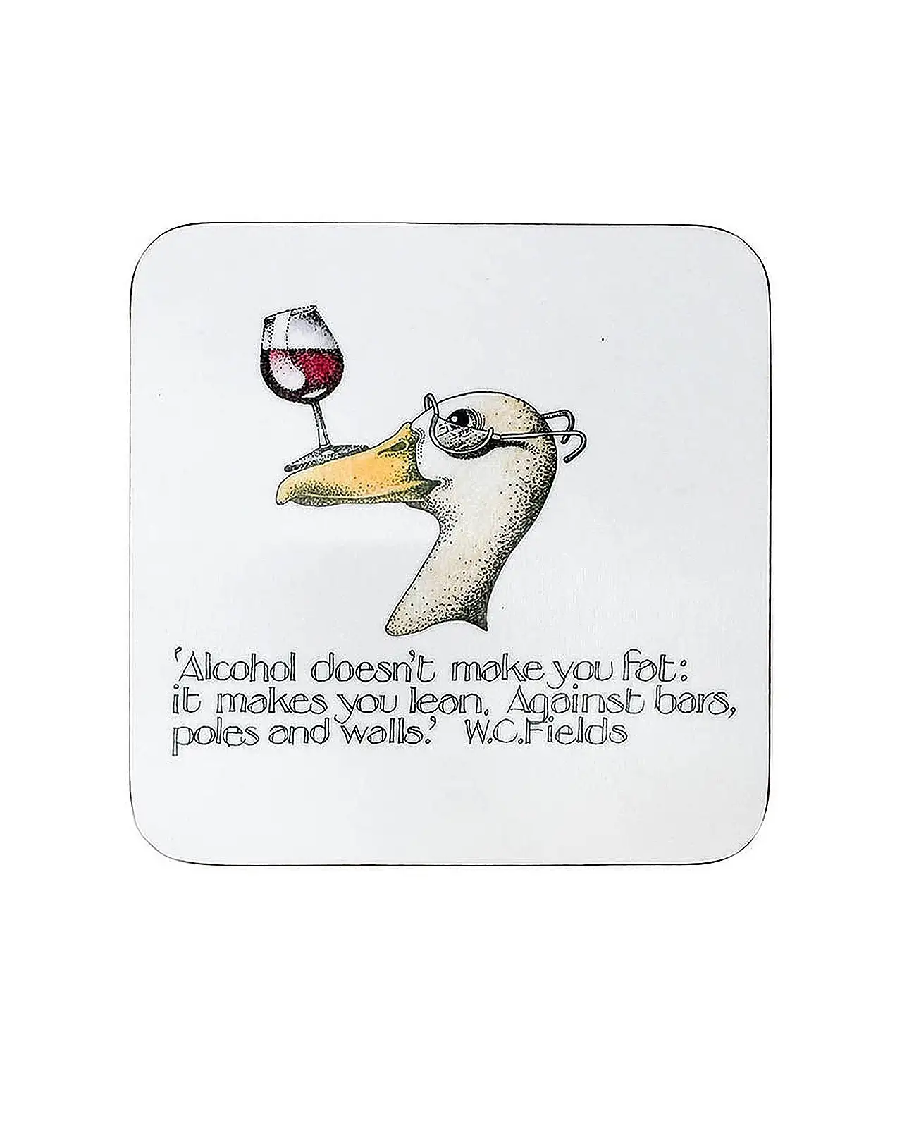 Coasters Fox and Chave Simon Drew Coaster - W C Fields £4.00