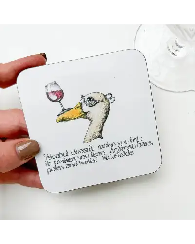 Coasters Fox and Chave Simon Drew Coaster - W C Fields £4.00