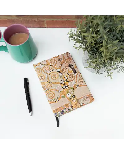 Notebooks Fox and Chave Klimt Tree Of Life A5 Hardback Notebook £13.00