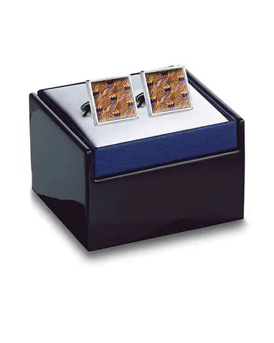 Others Fox and Chave Mackintosh Gold and Purple Cufflinks £29.00