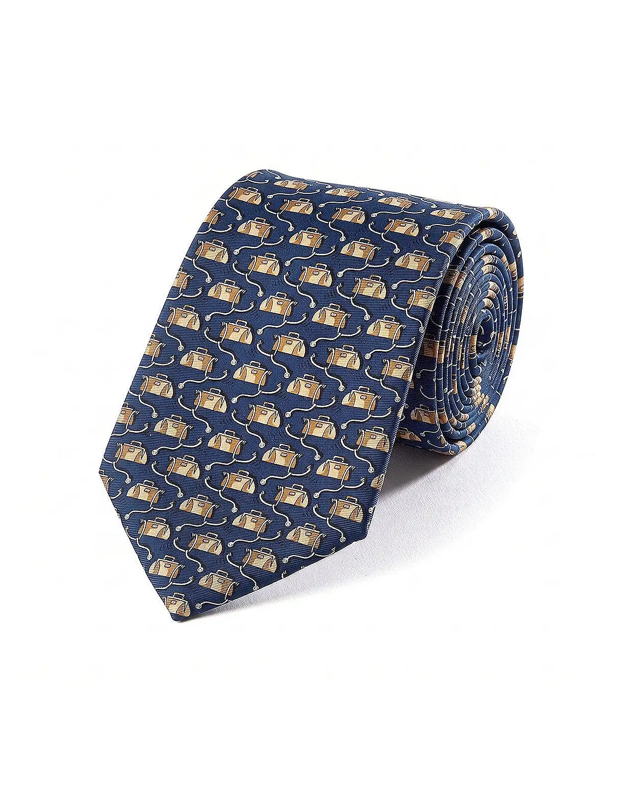 Bags Fox and Chave Gladstone Bag and Stethoscope Silk Tie £23.00