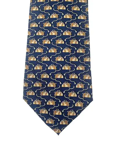 Bags Fox and Chave Gladstone Bag and Stethoscope Silk Tie £23.00