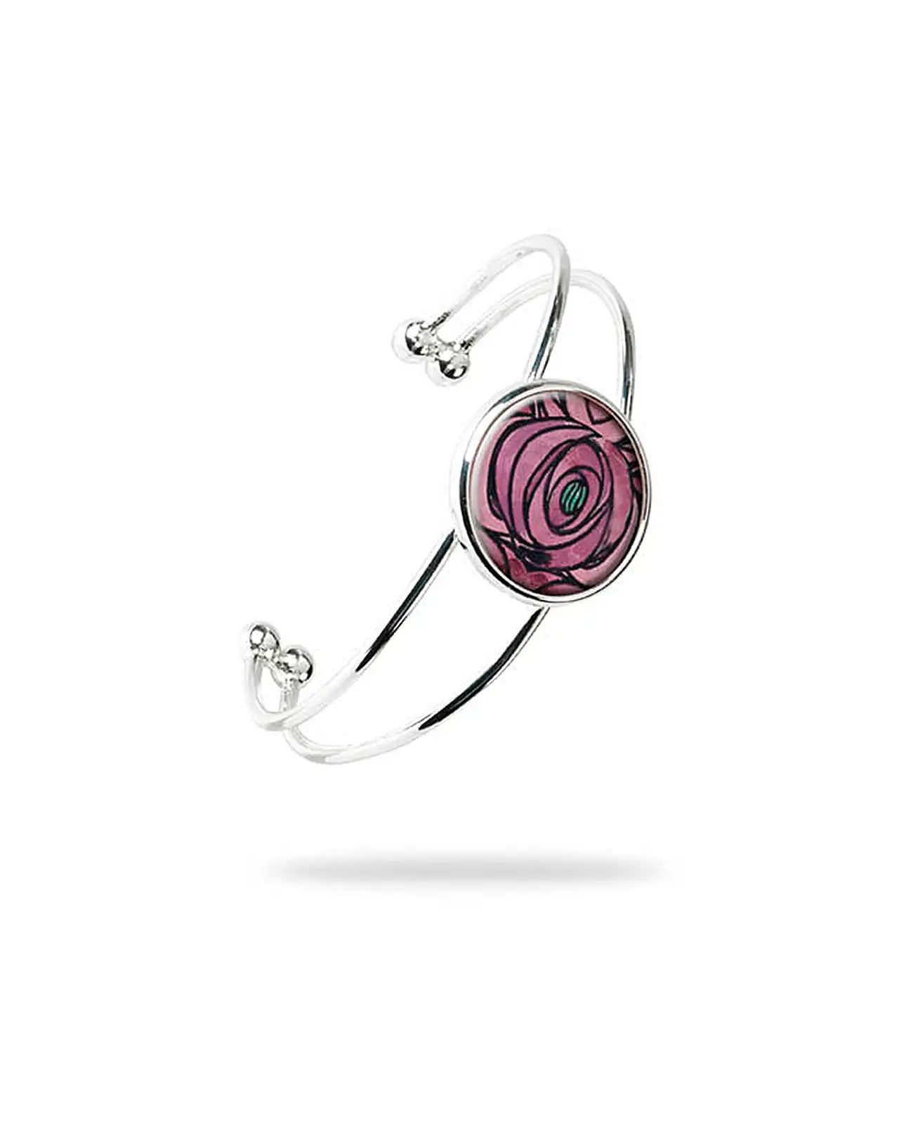 Bangles Fox and Chave Mackintosh Rose and Teardrop Bangle £25.00