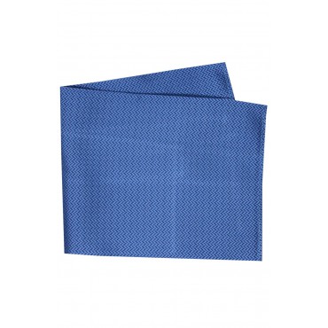 Silk Hankies Soprano Ties Soprano Royal Blue Herringbone Silk Hanky £15.00