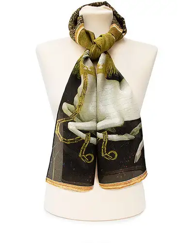Scarves Fox and Chave Wilton Diptych Scarf Crêpe De Chine Scarf £45.00