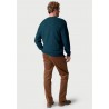 Jumpers Brook Taverner Barton Teal Lambswool V-Neck Jumper £54.00