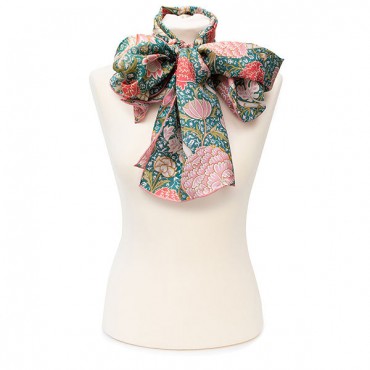 Scarves Fox and Chave Morris Cray Habotai Scarf £42.00