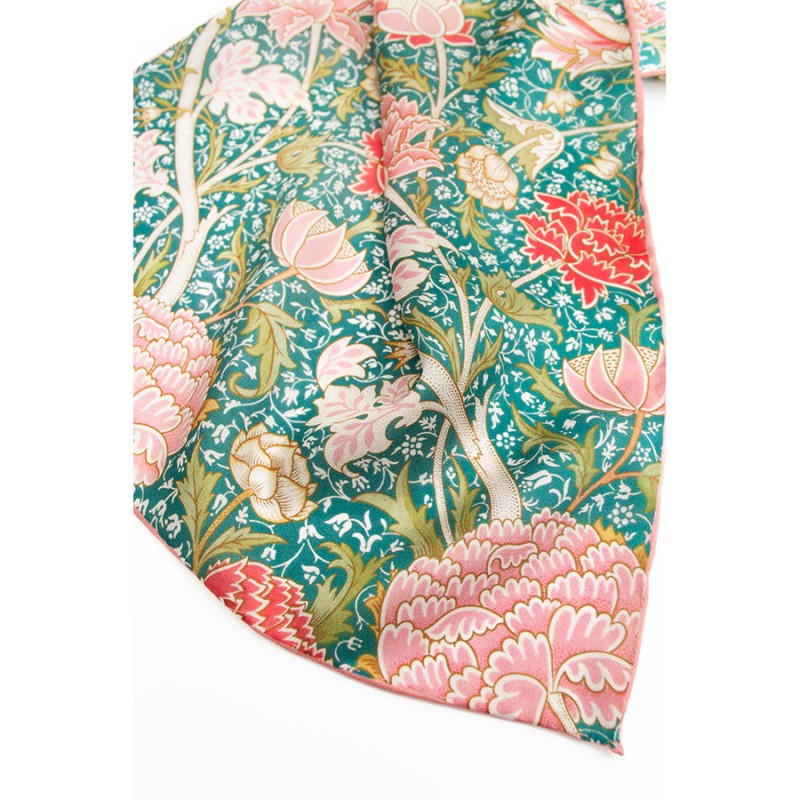 Scarves Fox and Chave Morris Cray Habotai Scarf £42.00