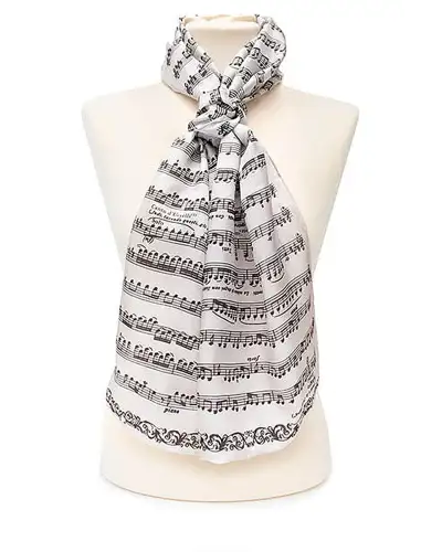 Scarves Fox and Chave Vivaldi Silk Habotai Scarf £42.00