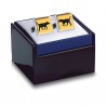 Others Fox and Chave Black Lab Gold Cufflinks-FC-48-312 £29.00