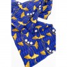 Scarves Fox and Chave Enamel Gingko Leaf Crepe De Chine Scarf-FC-41-877 £45.00