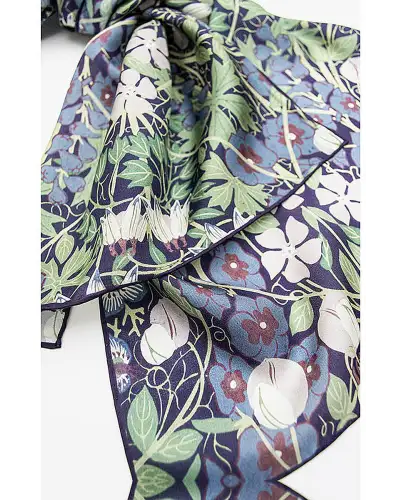 Scarves Fox and Chave Columbine Silk Habotai Scarf £42.00