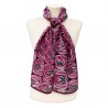 Scarves Fox and Chave Mackintosh Rose and Teardrop Crepe De Chine Scarf-FC-41-235 £45.00