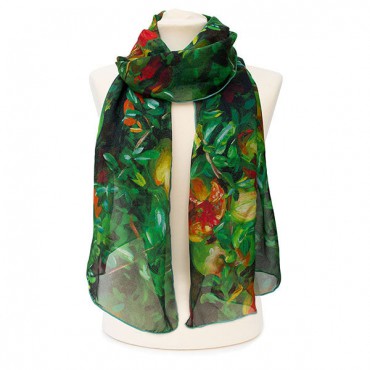 Scarves Fox and Chave John Singer Sargent Pomegranate Chiffon Scarf £52.00