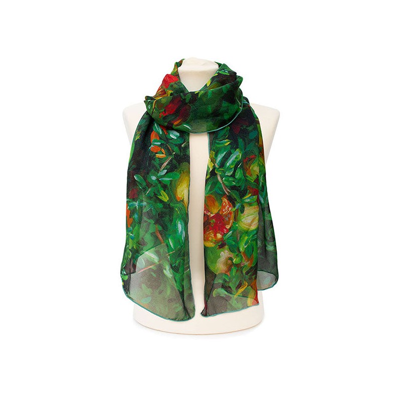 Scarves Fox and Chave John Singer Sargent Pomegranate Chiffon Scarf £52.00