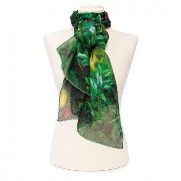 Scarves Fox and Chave John Singer Sargent Pomegranate Chiffon Scarf £52.00