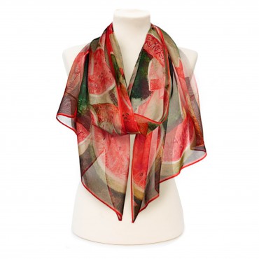 Scarves Fox and Chave Frida Kahlo Chiffon Scarf £52.00