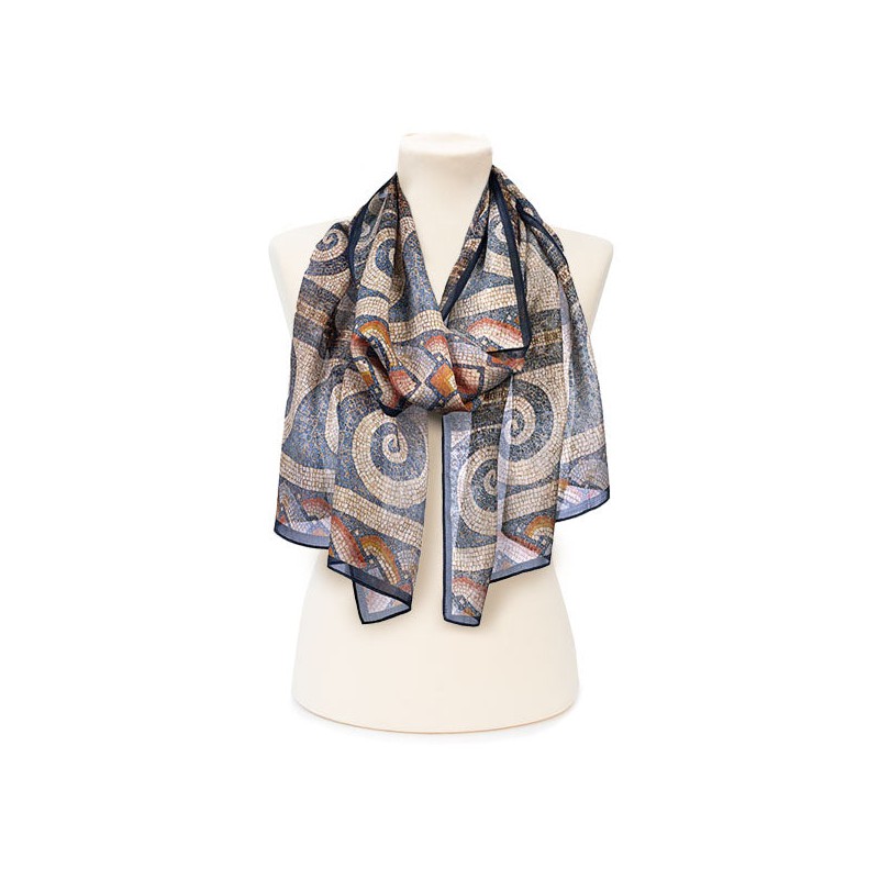 Scarves Fox and Chave Roman Mosaic Chiffon Scarf £52.00