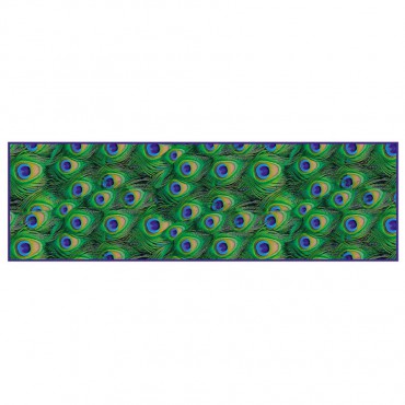 Scarves Fox and Chave Peacock Feathers Chiffon Scarf £52.00