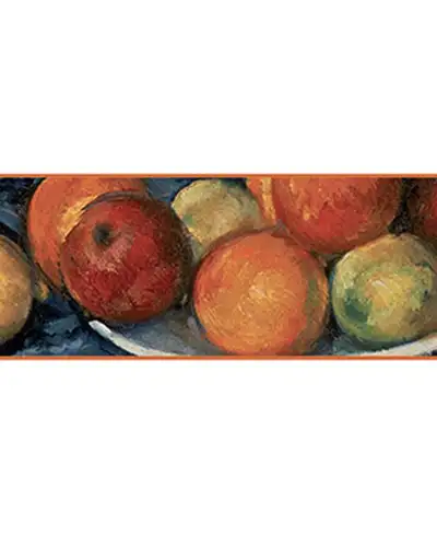Scarves Fox and Chave Cézanne Fruit Silk Habotai Scarf £42.00