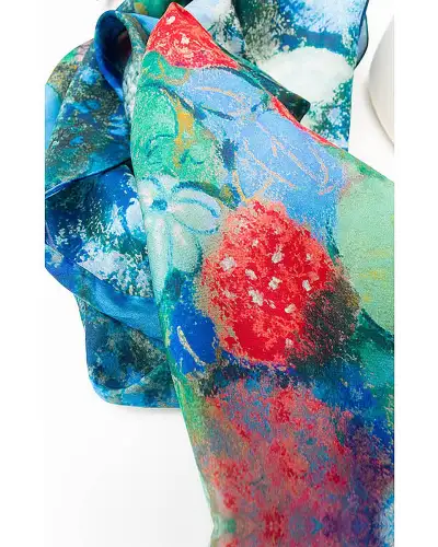 Scarves Fox and Chave Redon Ophelia Silk Habotai Scarf £42.00