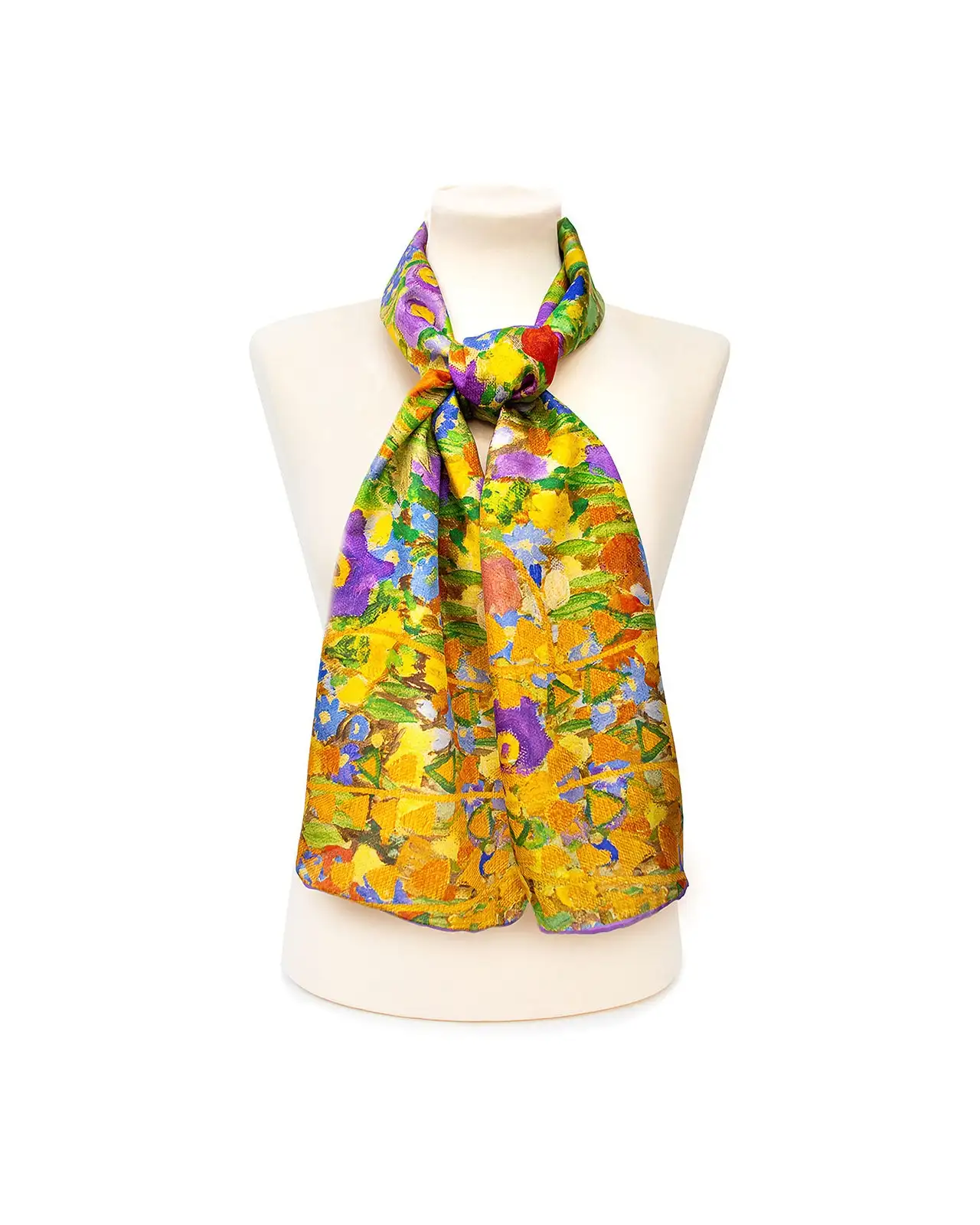 Scarves Fox and Chave Klimt The Kiss Silk Habotai Scarf £42.00