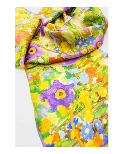 Scarves Fox and Chave Klimt The Kiss Silk Habotai Scarf £42.00
