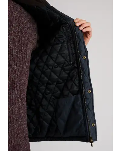 Jackets Brook Taverner Haydock Navy Quilted Water Repellent Jacket £89.00
