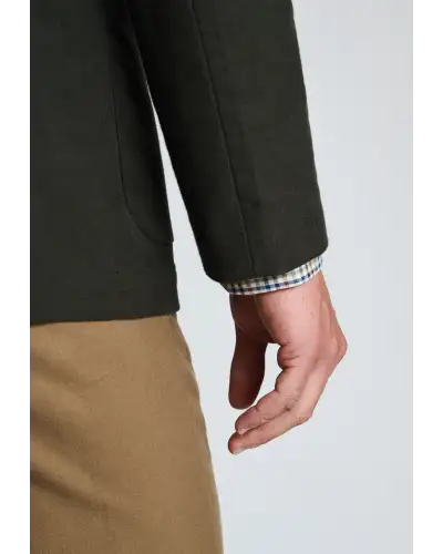 Jackets Brook Taverner Tailored Fit Crowcombe Khaki Cotton Moleskin Jacket £116.00