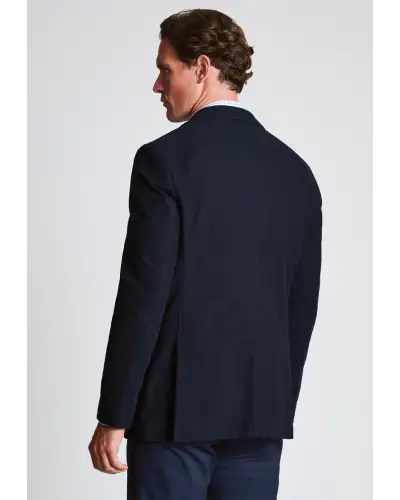 Jackets Brook Taverner Tailored Fit Crowcombe Navy Cotton Moleskin Jacket £116.00