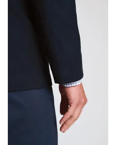 Jackets Brook Taverner Tailored Fit Crowcombe Navy Cotton Moleskin Jacket £116.00