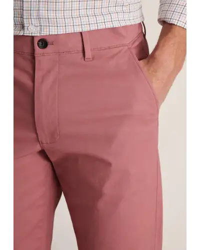 Fit Trousers Brook Taverner Tailored Fit Leo Rose Stretch Cotton Chinos £45.00