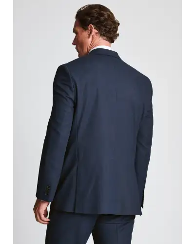 Suit Jackets Brook Taverner Tailored Fit Shawford Air Force Blue Wool Blend Performance Suit Jacket £116.00