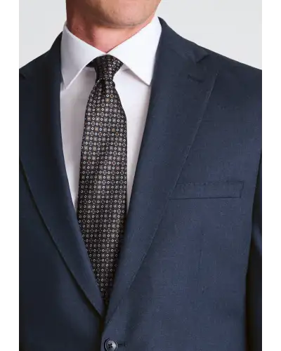 Suit Jackets Brook Taverner Tailored Fit Shawford Air Force Blue Wool Blend Performance Suit Jacket £116.00