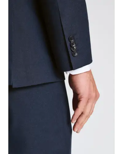 Suit Jackets Brook Taverner Tailored Fit Shawford Air Force Blue Wool Blend Performance Suit Jacket £116.00
