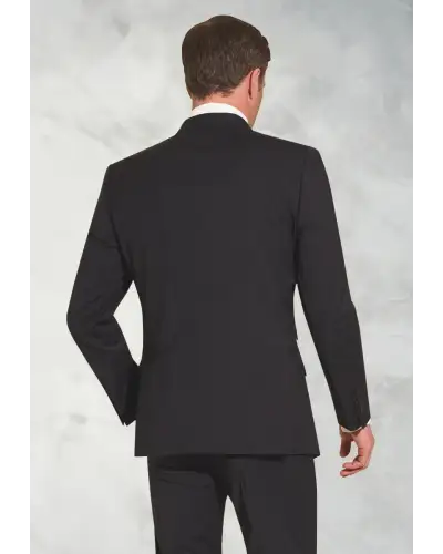 Suit Jackets Brook Taverner Tailored Fit Cassino Charcoal Washable Suit Jacket £134.00
