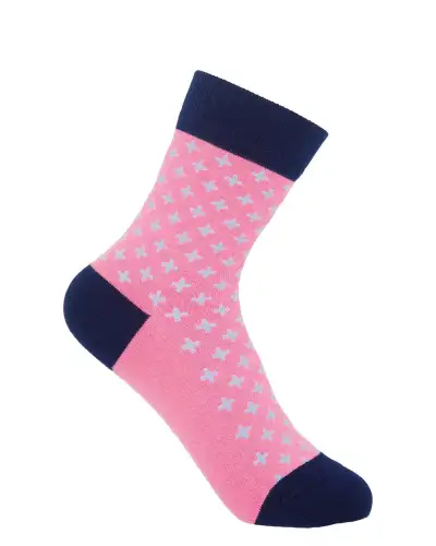 Women PEPER HAROW Crosslet Womens Socks - Pink £15.00
