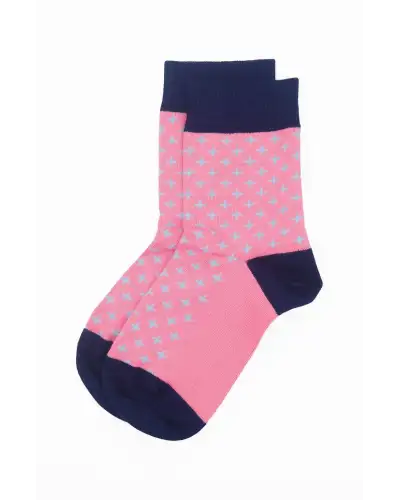 Women PEPER HAROW Crosslet Womens Socks - Pink £15.00