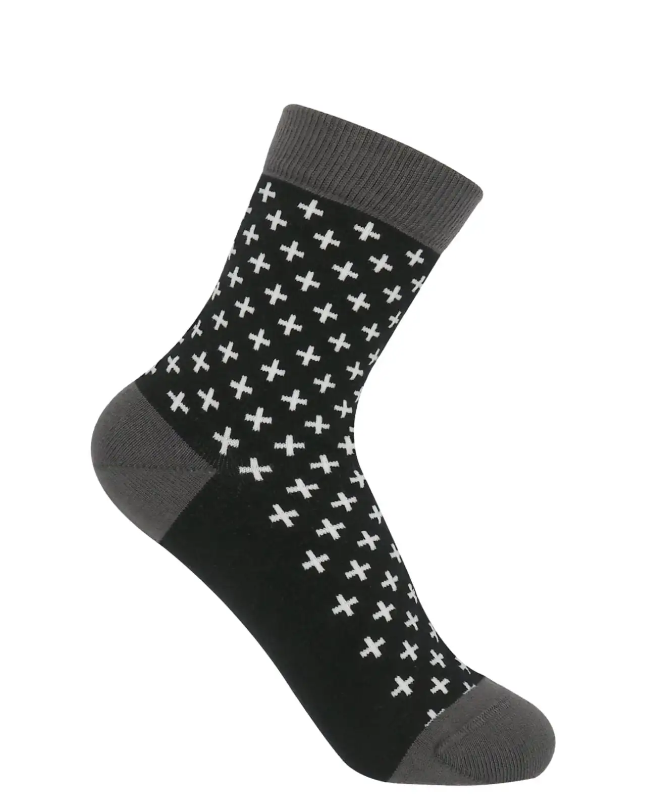 Women PEPER HAROW Crosslet Womens Socks - Black £15.00