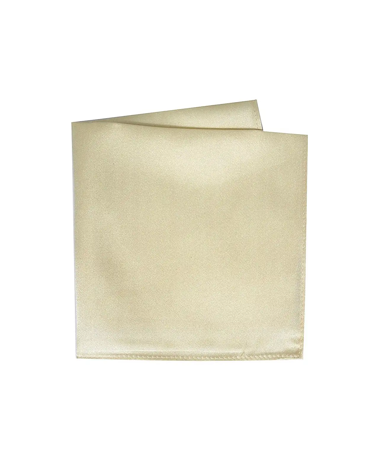 Pocket Square Soprano Ties Soprano Plain Ivory Satin Silk Mens Silk Pocket Square £15.00