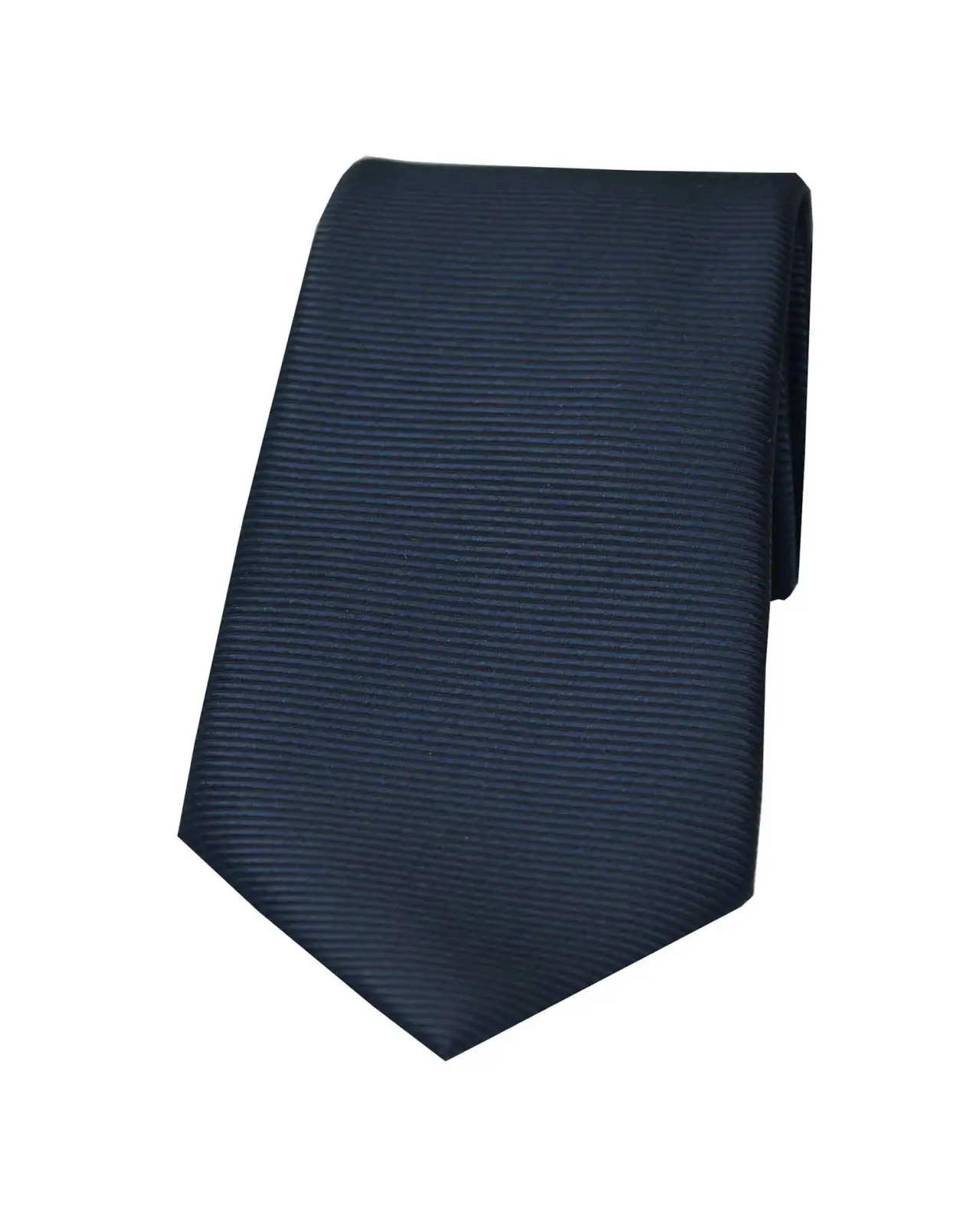Polyester Ties Soprano Ties Soprano Navy Horizontal Ribbed Polyester Tie £15.00